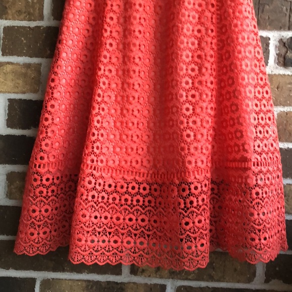 J. Crew Daisy Lace Evening Dress in Smoky Coral - Picture 5 of 15